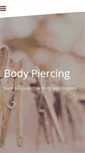 Mobile Screenshot of body-piercing.cz
